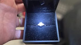 הטבעת שנמצאה ברכבת, צילום: דוברות רכבת ישראל